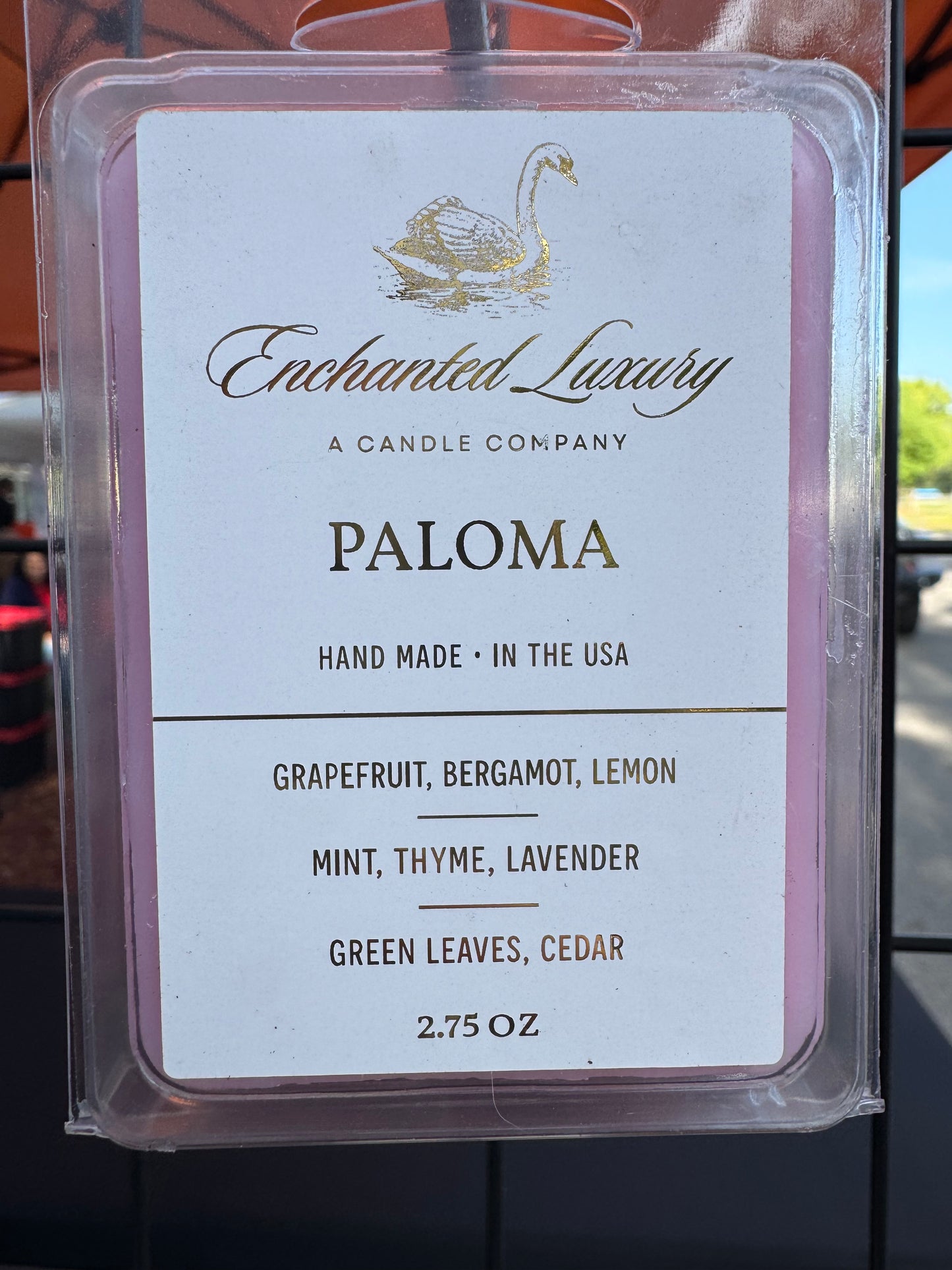 Paloma Coconut Apricot Luxe Wax Melt - Clean Burning, All-Natural, Enchanting Aroma