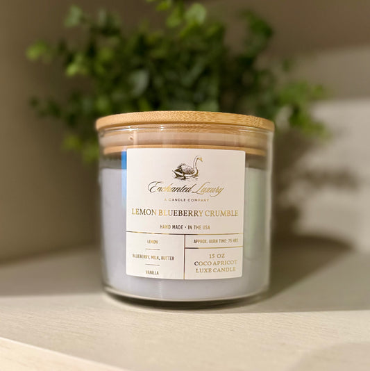 Lemon Blueberry Crumble - Handmade Coco Apricot Wax Blend