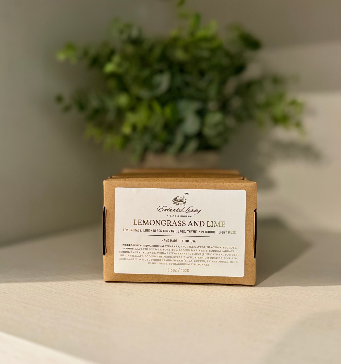 Lemongrass and Lime - Handmade Oatmeal & Shea Butter Soap