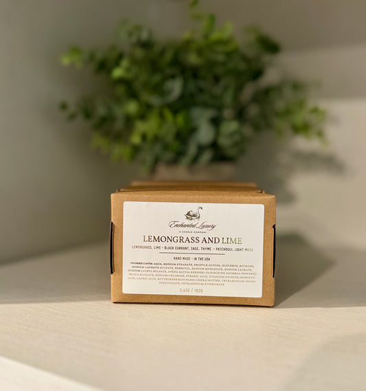 Lemongrass and Lime - Handmade Oatmeal & Shea Butter Soap