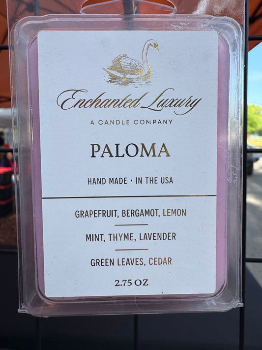 Paloma Coconut Apricot Luxe Wax Melt - Clean Burning, All-Natural, Enchanting Aroma